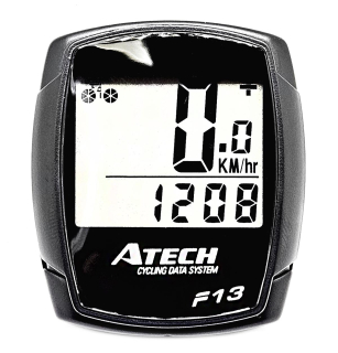 ATECH F13 LICZNIK ROWEROWY 13 FUNKCJI PRZEWODOWY