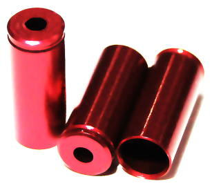 PROX KOŃCÓWKA PANCERZA HAMULCA 5mm ALU CZERWONA