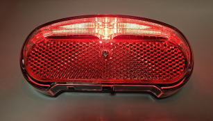 2K HW420 LAMPKA TYŁ NA BAGAŻNIK LED BATERIE