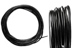 PANCERZ 5mm CZARNY Z TEFLONEM DO LINKI HAMULCA