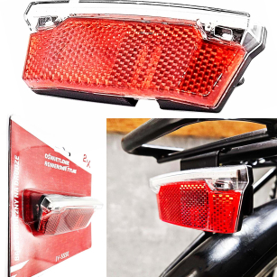 2K JY-555E LAMPKA TYŁ NA BAGAŻNIK CZUJNIK STOP E-BIKE 6,0-54,6V