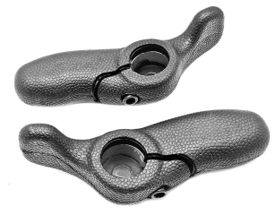 JET GB-03 ROGI KIEROWNICY ERGONOMICZNE KRATON CZARNE