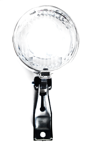 JET LAMPKA PRZÓD RETRO 3LED Z UCHWYTEM DO WIDELCA