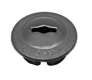 KOREK KORBY OSŁONKA ŚRUBY OSI CZARNY