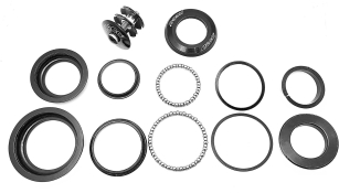 NECO H156 STERY PÓŁZINTEGROWANE KULKOWE TAPERED Z REDUKCJĄ 1 1/8" - 1,5"