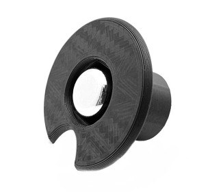 RCBIKE PA-110 OSŁONA NAKRĘTKI KOŁA PRZÓD TYŁ 15mm CZARNA