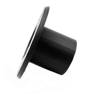 RCBIKE PA-110 OSŁONA NAKRĘTKI KOŁA PRZÓD TYŁ 15mm CZARNA