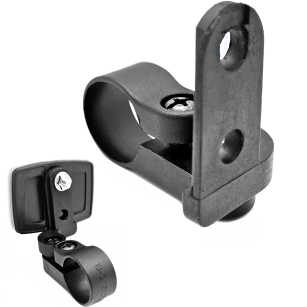 UCHWYT NA ODBLASK PRZÓD NA KIEROWNICĘ 22,2mm