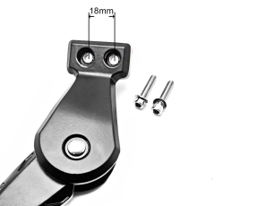 E-BIKE CK-67-1 PODPÓRKA 24-29" REGULOWANA ALUMINIOWA NA TYŁ 18mm