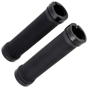 CHWYTY KIEROWNICY SKRĘCANE CZARNE HL-G225 130MM