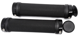 CHWYTY KIEROWNICY SKRĘCANE CZARNE HL-G225 130MM