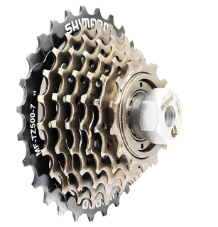 RCBIKE TH-501 KLUCZ ŚCIĄGACZ DO WOLNOBIEGÓW SHIMANO SREBRNY