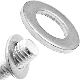 PODKŁADKA M6 PŁASKA NIERDZEWNA 2szt.