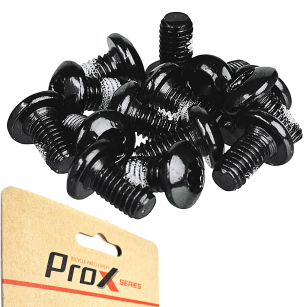 PROX ŚRUBY TARCZY HAMULCA CZARNE 6szt.