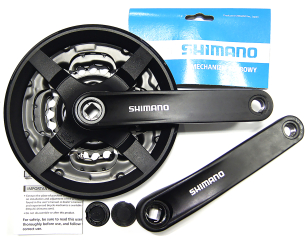 SHIMANO KORBA FC-TY301 42/34/24T CZARNA