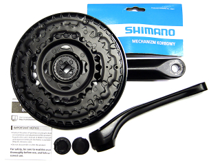 SHIMANO KORBA FC-TY301 42/34/24T CZARNA