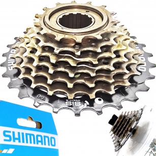SHIMANO TOURNEY MF-TZ500-7 WOLNOBIEG 7rz NAKRĘCANY 14-28T
