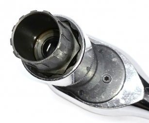 CYCLUS 43115 KLUCZ ŚCIĄGACZ DO WOLNOBIEGÓW, HARTOWANY - BRĄZOWY