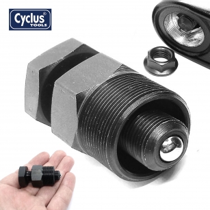 CYCLUS 41002 ŚCIĄGACZ KORB NA KWADRAT OŚ NA NAKRĘTKĘ - HARTOWANY