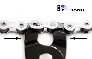BIKE-HAND YC-335CO SZCZYPCE DO SPINEK ŁAŃCUCHA 2w1