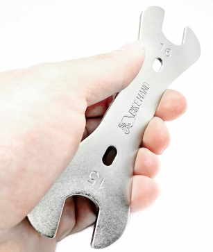 BIKE-HAND YC-257B WĄSKI CIENKI KLUCZ DO STOŻKÓW PIAST 15/16mm