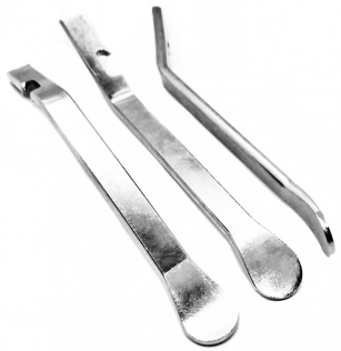 BIKE-HAND YC-313 METALOWE ŁYŻKI DO WYMIANY OPON DĘTEK 3szt.