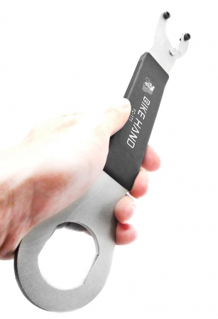 BIKE-HAND YC-171 KLUCZ DO PRAWEJ MISKI SUPORTU + DO LEWEJ Z OTWORAMI