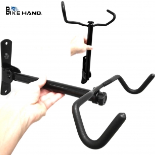 BIKE-HAND YC-30F WIESZAK NA ROWER POD RAMĘ ŚCIENNY SKŁADANY