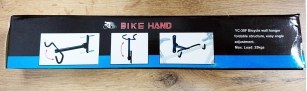 BIKE-HAND YC-30F WIESZAK NA ROWER POD RAMĘ ŚCIENNY SKŁADANY