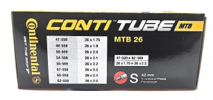 DĘTKA CONTINENTAL MTB 26" 42mm PRESTA 47/62-559