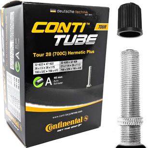DĘTKA CONTINENTAL HERMETIC PLUS TOUR 28" ALL 40mm AUTO 32/47-609/642