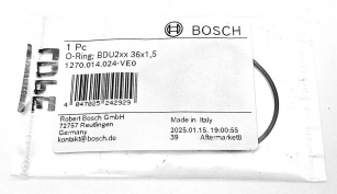 O-RING USZCZELKA DO MONTAŹU ZĘBATKI BOSCH 2gen. (BDU2XX)