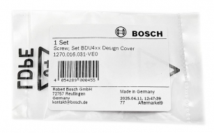ZESTAW ŚRUB DO OSŁONY SILNIKA BOSCH 4gen (BDU4XX), (BDU37YY)