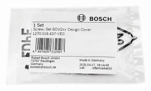 ZESTAW ŚRUB DO OSŁONY SILNIKA BOSCH 2gen (BDU2XX)
