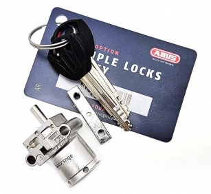 ZAMEK ABUS XPLUS DO AKUMULATORÓW POWERTUBE