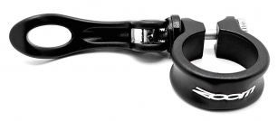 ZOOM OBEJMA ZAMYKACZ ZACISK SIODŁA CZARNY MAT 28,6mm