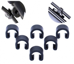 PROX KLIP ZACZEP DO PANCERZA, CZARNY