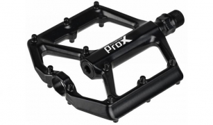 PROX STIG 07 PEDAŁY PLATFORMOWE ALUMINIOWE CZARNE MASZYNOWE Z PINAMI